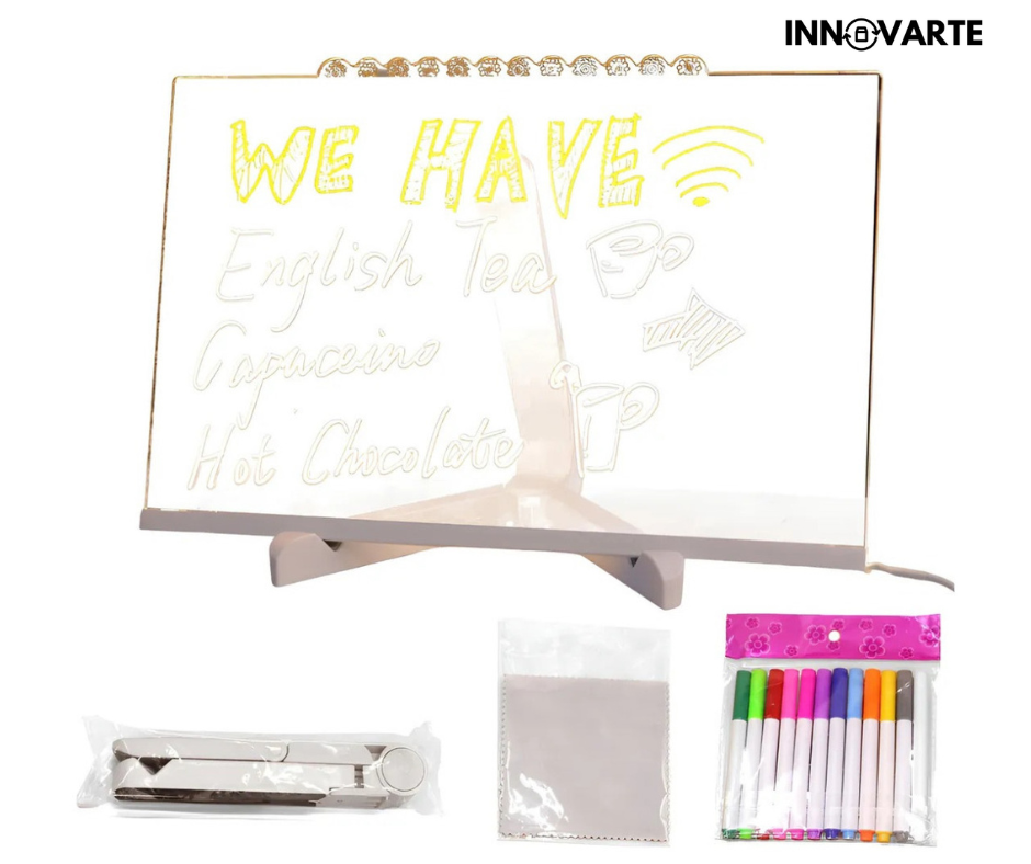 Pizarra Mágica LED 🎨✨
