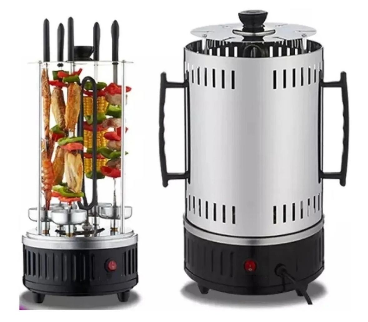 Parrilla Eléctrica Anticuchos Pinchos Brochetas Asado Xl Pro