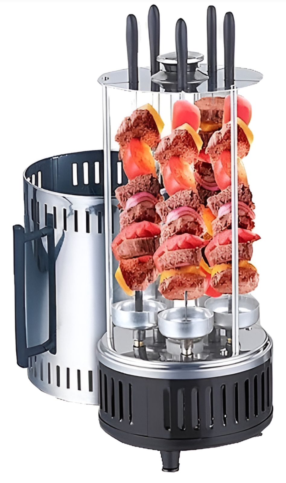 Parrilla Eléctrica Anticuchos Pinchos Brochetas Asado Xl Pro