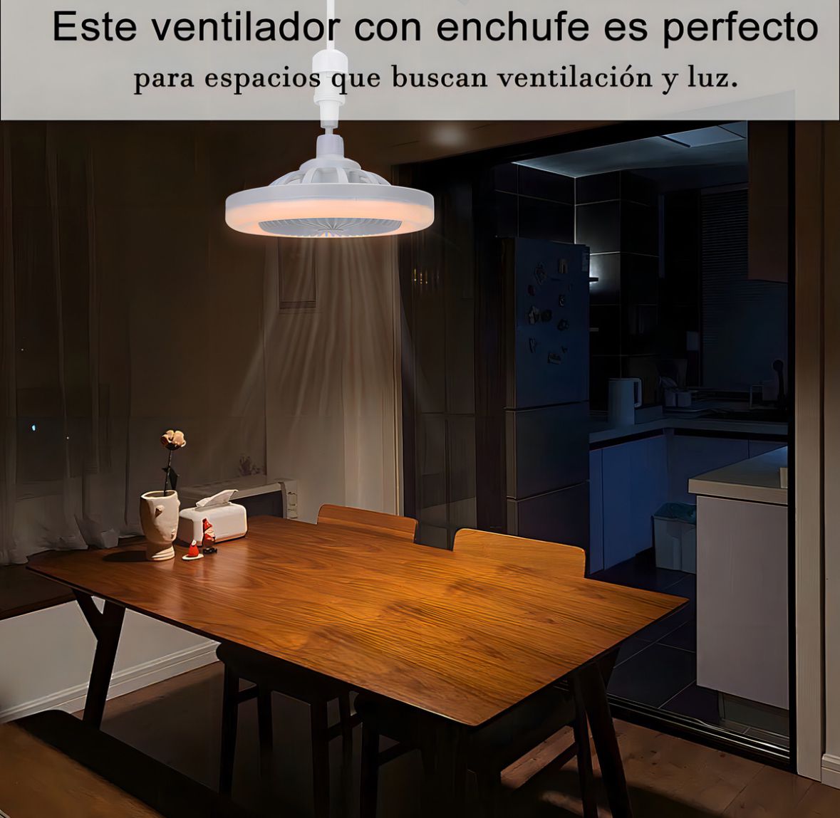 Ampolleta Ventilador Led 3 en 1