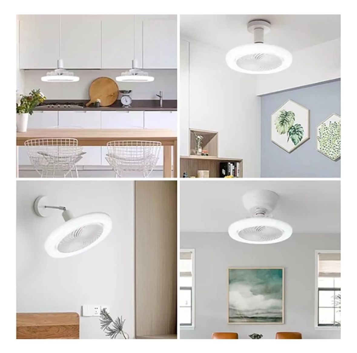 Ampolleta Ventilador Led 3 en 1