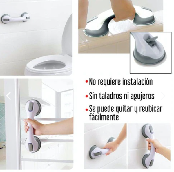 AquaSecure - Agarradera con manilla de Seguridad 2x1