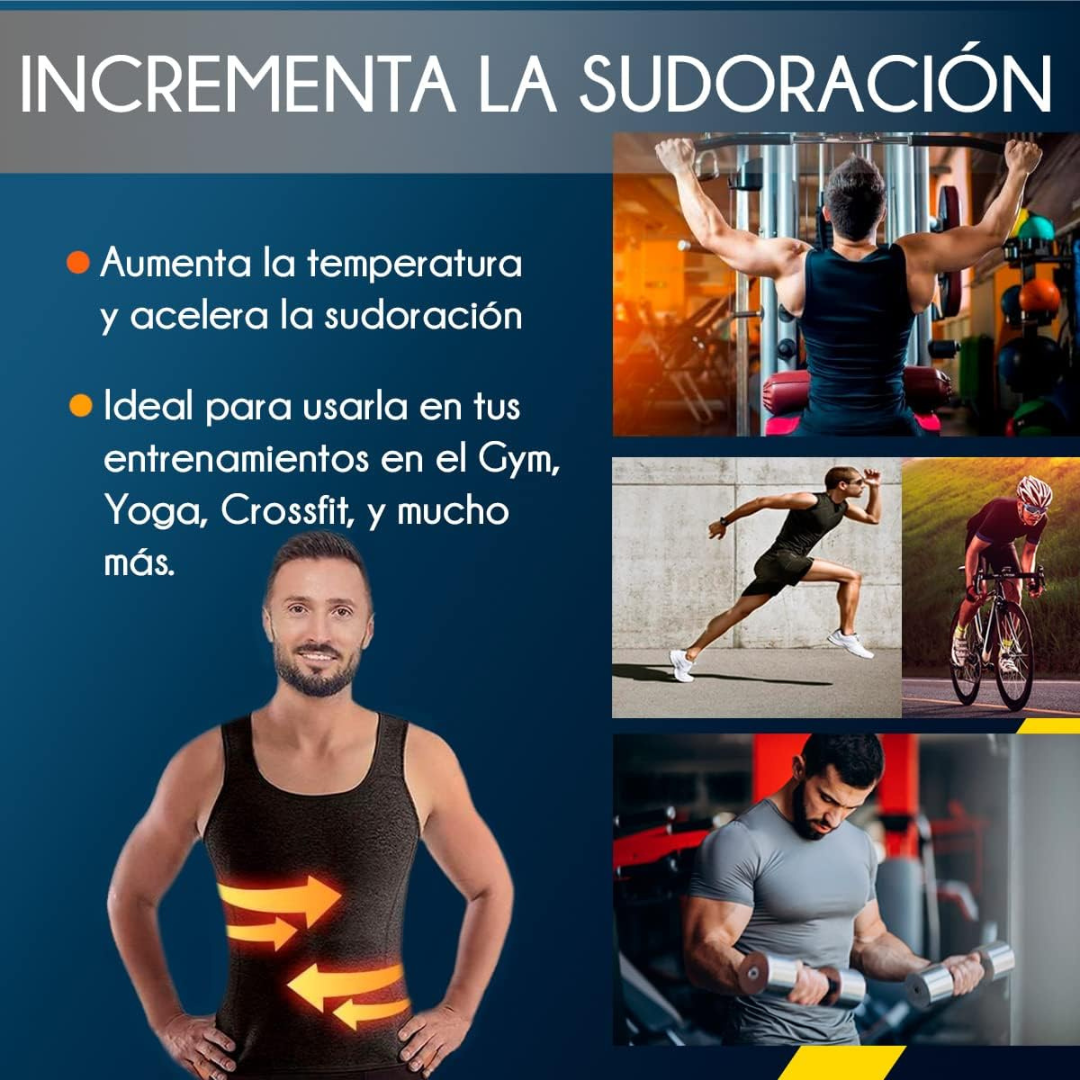 🔥FAJA TÉRMICA CHALECO SAUNA REDUCTORA🔥