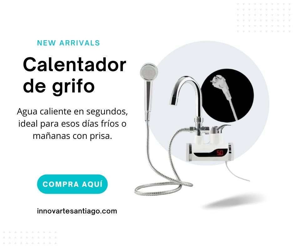 Calentador de Agua Eléctrico para Ducha y Grifo💧