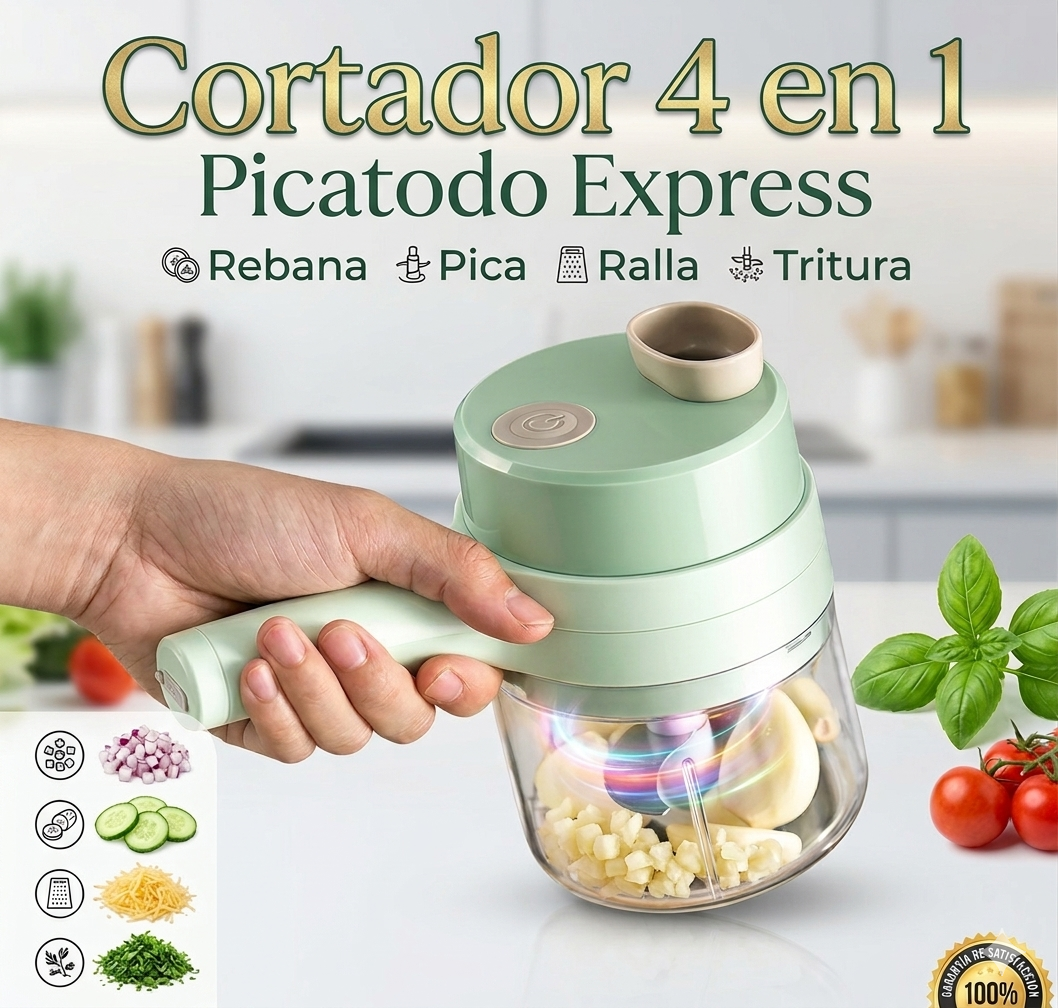 Cortador de Vegetales PicaTodo Express 🔪🔥