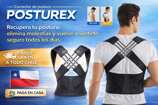 Corrector de Postura con Soporte Lumbar Posturex 💪💥