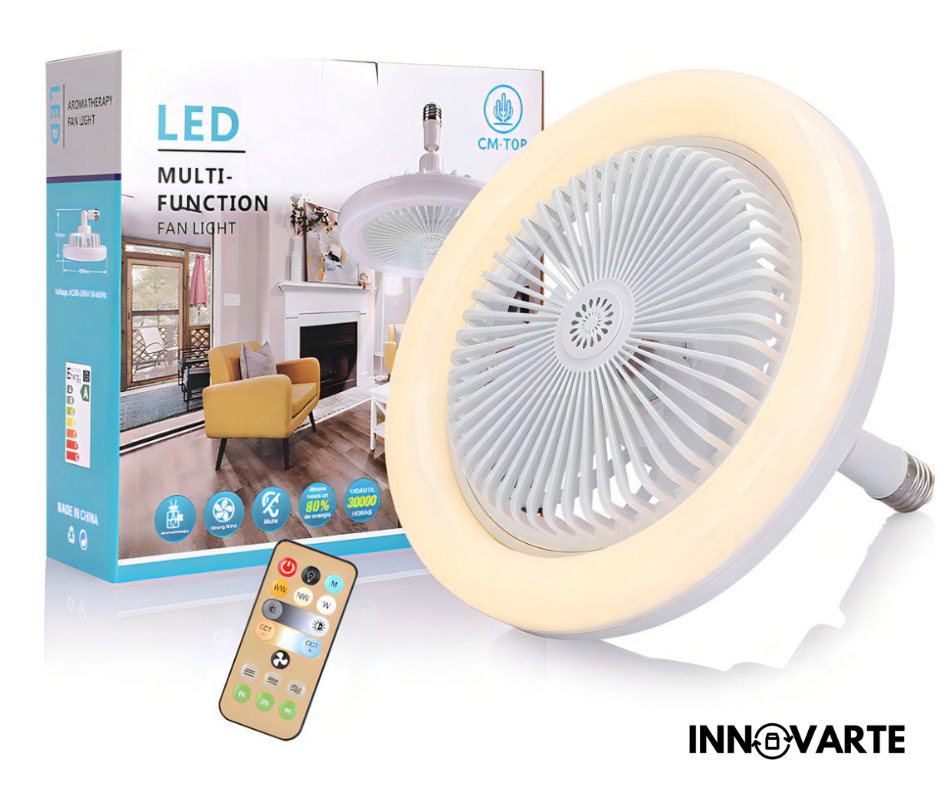 Ampolleta Ventilador Led 3 en 1