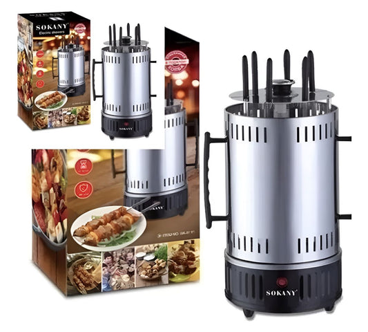 Parrilla Eléctrica Anticuchos Pinchos Brochetas Asado Xl Pro