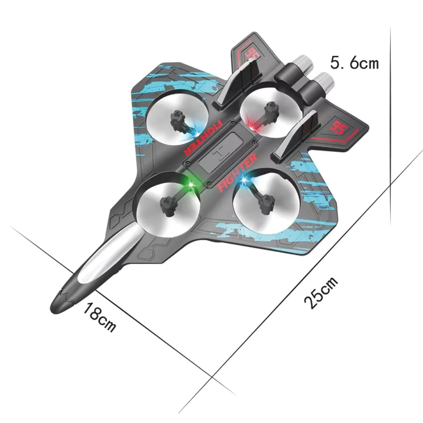 Avión tipo Dron Viral✈️✨