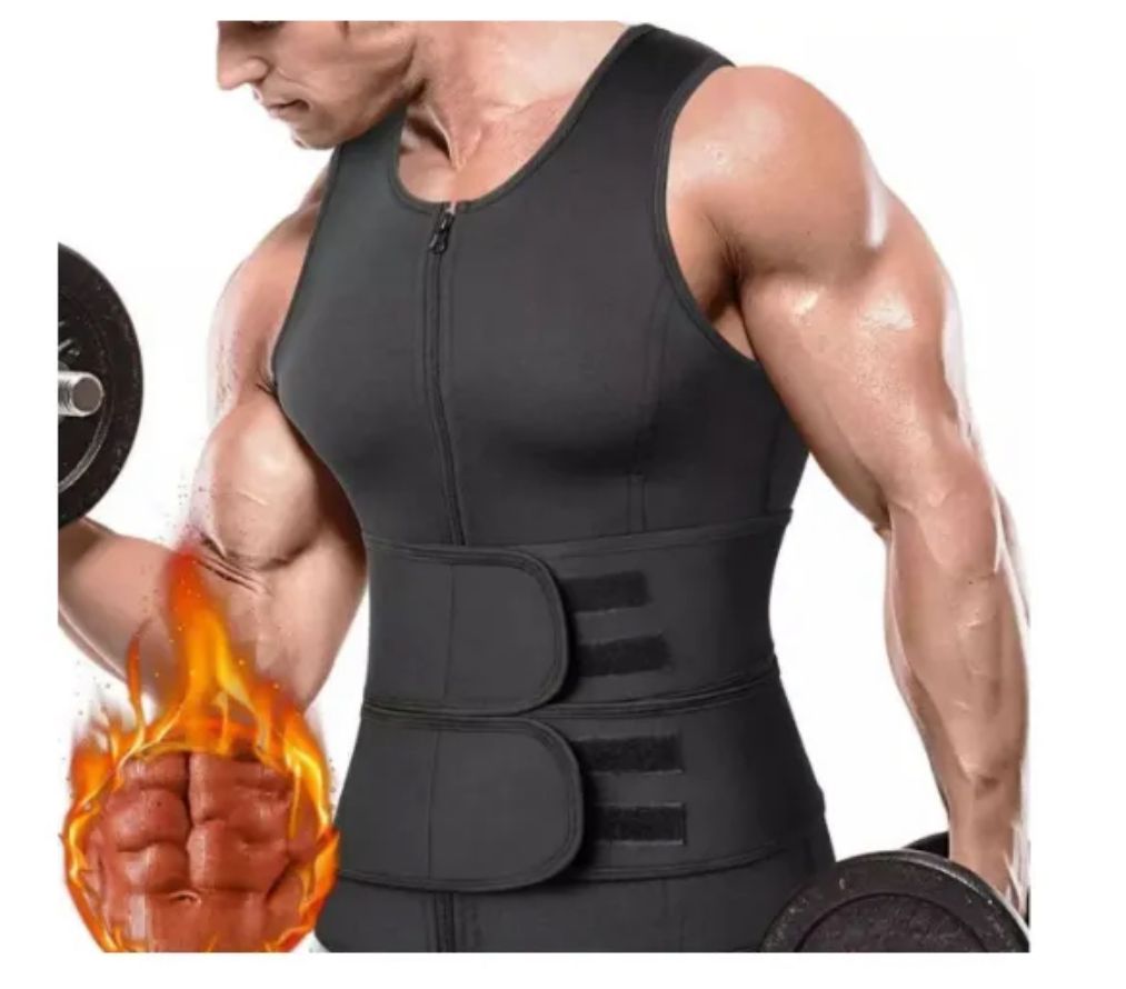 🔥 Faja Chaleco Reductora para Hombre 🔥