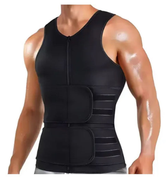 🔥 Faja Chaleco Reductora para Hombre 🔥