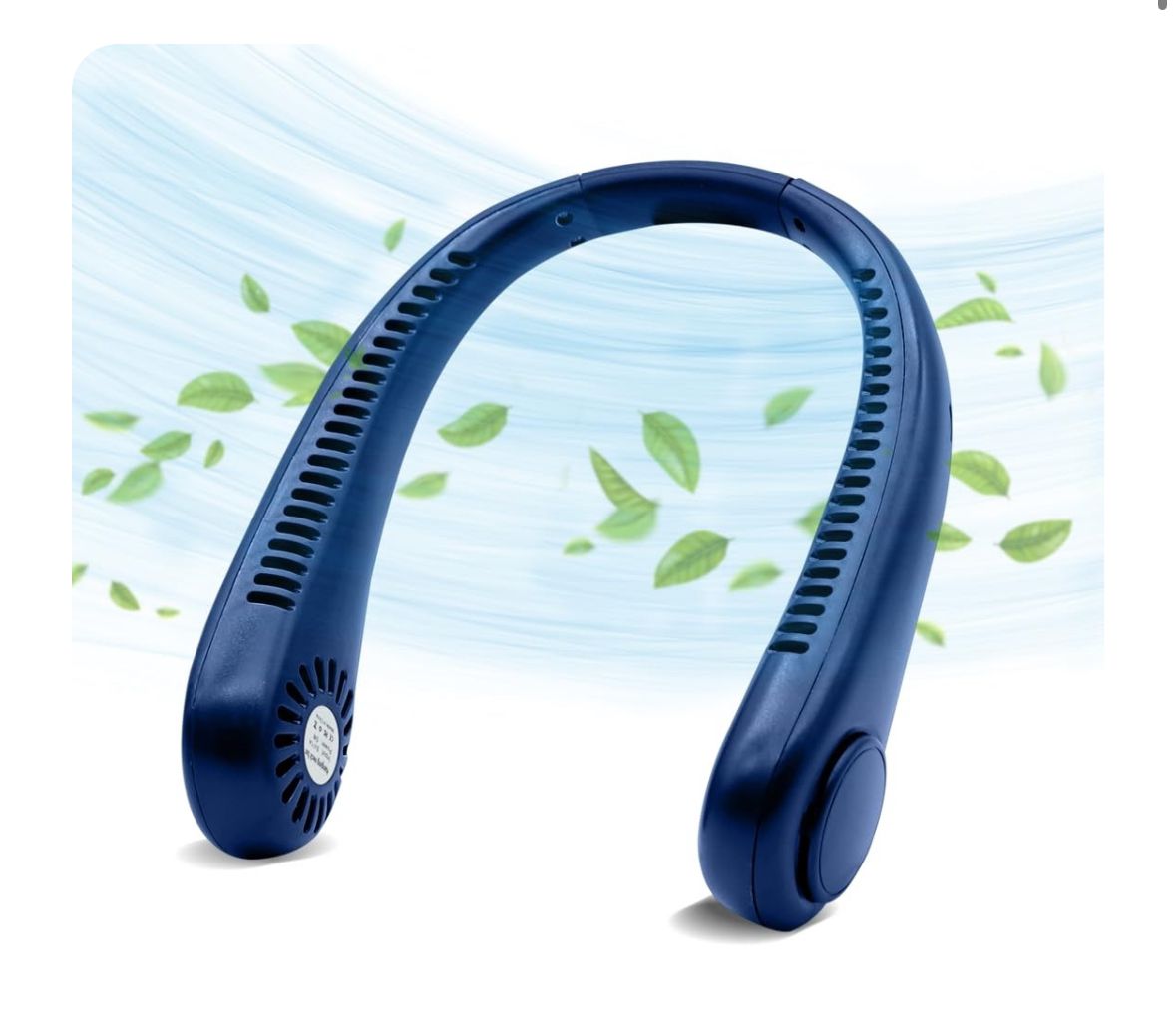 🌬️ Ventilador Portátil de Cuello Recargable – Frescura en Movimiento