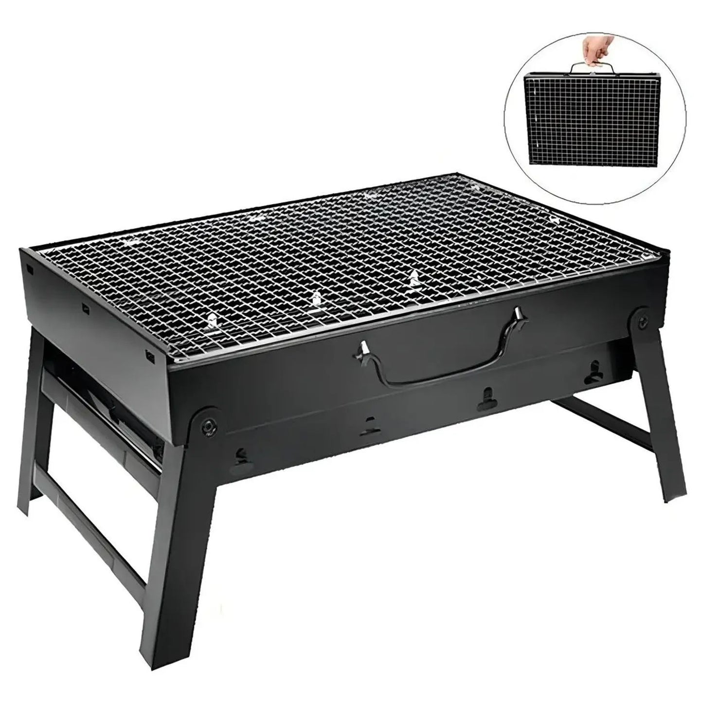 🔥Parrillera Portátil para Asados Premium