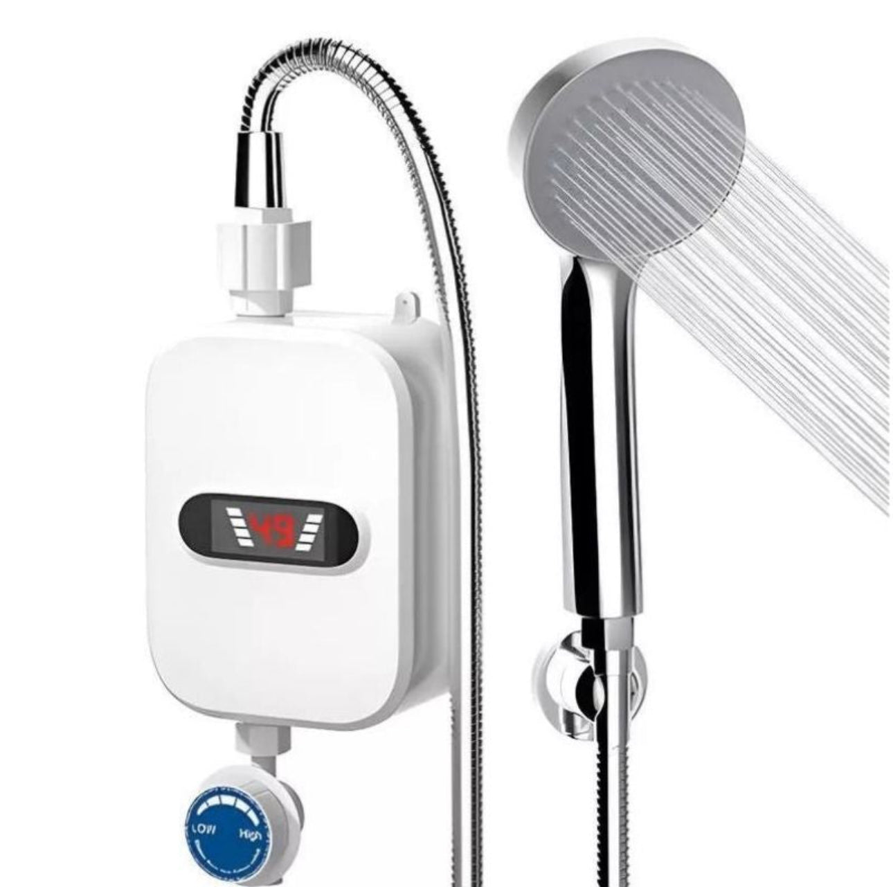 CALENTADOR DE AGUA CON DUCHA ULTRA RÁPIDO